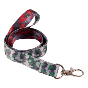 Шнурок для бейджа, 1,5х90 см, с металлическим карабином Military 940330 Yes