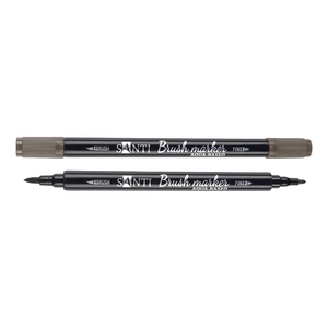 Маркер акварельний сіро-коричневий SWB-31 Brush Marker 391087 Santi
