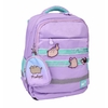 Рюкзак школьный Pusheen the Star S-52 Ergo Yes, ортопедическая спинка, система 3S с анатомическими лямками, нагрудный ремень, светоотражающие элементы