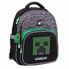 Рюкзак школьный полукаркасный Minecraft World S-91 Yes, ортопедическая спинка, анатомические S-образные лямки, нагрудный ремень, светоотражающие элементы