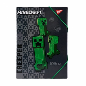 Папка для уроков труда А4, на резинке Minecraft 500247 Yes