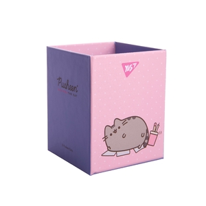 Стакан-підставка для письмового приладдя, 8х8х10 см Pusheen 708333 Yes