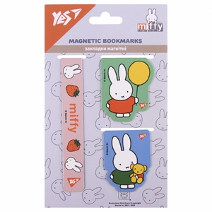 Закладки магнитные, 3 шт. в наборе Miffy 708356 Yes