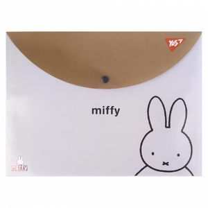 Папка-конверт А4, на кнопке Miffy 492294 Yes