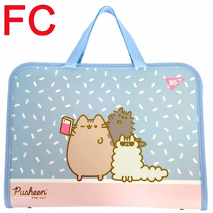 Папка-портфель FC (26х35х3 см), на блискавці Pusheen 492316 Yes