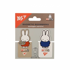 Закладки магнитные, 2 шт в наборе Miffy 708398 Yes