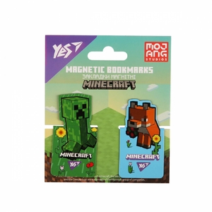 Закладки магнітні, 2 шт в наборі Minecraft.Spring 708445 Yes