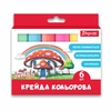 Мел цветной, 6 цветов Classic JUMBO 400557 1 Вересня