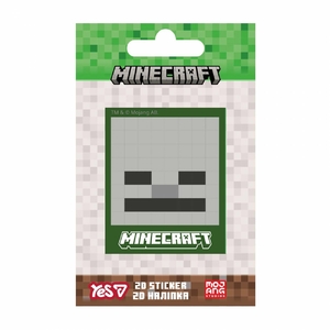 2D наклейка пластиковая Minecraft Skeleton 708511 Yes