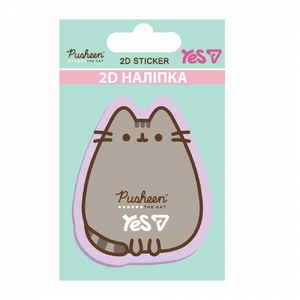 2D наклейка пластиковая Pusheen 708518 Yes