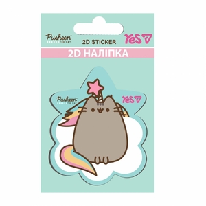 2D наклейка пластиковая Pusheen Star 708520 Yes