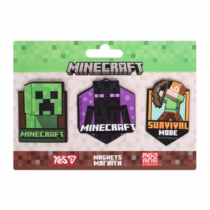 Магнит для доски, 3 шт в наборе Minecraft Heroes 708544 Yes
