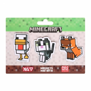 Магнит для доски, 3 шт в наборе Minecraft Spring 708546 Yes