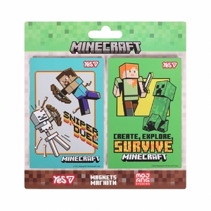 Магнит для доски, размер 6х9 см, 2 шт в наборе Minecraft Sniper duel 708554 Yes