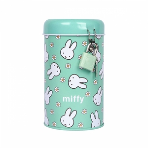 Копилка детская металлическая, 13х7,6 см Miffy 708578 Yes