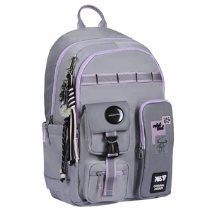 Рюкзак школьный Rebel Soul TS-43L Yes, уплотненная анатомическая спинка, анатомические S-образные лямки, нагрудный ремень, светоотражающие элементы