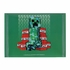 Папка-конверт В7, на кнопці Minecraft Creeper 492346 Yes