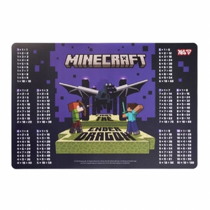 Підкладка для письма та творчості, 42х29 см Minecraft Dragon 492363 Yes