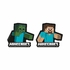 2D наклейка пластиковая Minecraft Zombie 708597 Yes