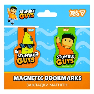 Закладки магнітні, 2 шт в наборі Stumble Guys Heroes 708747 Yes