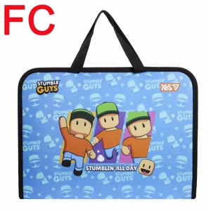 Папка-портфель FC (26х35х3 см), на молнии Stumble Guys 492375 Yes