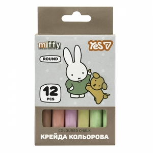Мел цветной, 7 цветов (12 шт) Miffy 400564 Yes