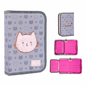 Пенал-книга с одним отворотом, 21х13х3 см Cat HP-03 Yes
