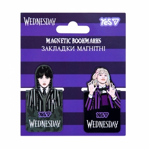 Закладки магнитные, 2 шт в наборе Wednesday 708818 Yes