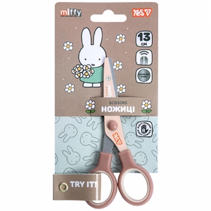 Ножиці дитячі, 13 см, з принтованим лезом Miffy 480492 Yes