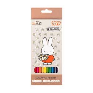 Олівці кольорові, 12 кольорів Miffy 290789 Yes