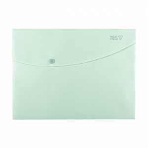 Папка-конверт А4, на кнопці Fusion Turquoise 492413 Yes
