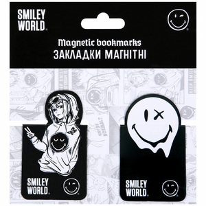 Закладки магнітні, 2 шт в наборі Smiley World 708873 Yes