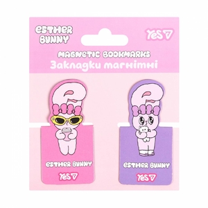 Закладки магнітні, 2 шт в наборі Esther Bunny 708916 Yes