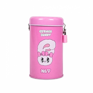 Копилка детская металлическая, 13х7,6 см Esther Bunny 708925 Yes