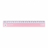 Лінійка пластикова, 20 см Line Friends Pink 370776 Yes