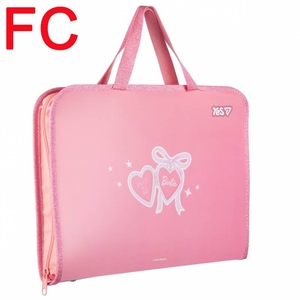 Папка-портфель FC (26х35х3 см), на блискавці Barbie Shiny 492479 Yes
