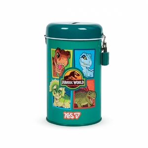 Копилка детская металлическая, 13х7,6 см Jurassic World 709039 Yes