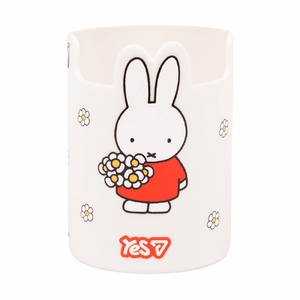 Стакан-подставка для письменных принадлежностей, 10,5х7,5 см Miffy Flowers 470562 Yes