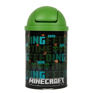 Настольный мусорный контейнер, металлический 10х18 см Minecraft Time feedings 708568 Yes