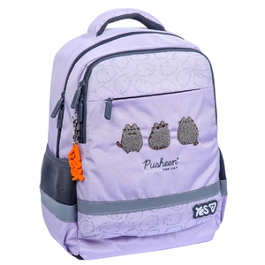 Рюкзак шкільний Pusheen Delicacy S-52S Yes, ергономічна ортопедична спинка, система кріплення лямок, світловідбиваючі елементи