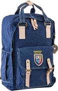 Рюкзак шкільний OX 194 синій Yes, ущільнена дихаюча спинка, система кріплення лямок