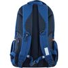 Рюкзак шкільний, синій OX 292 Yes, дихаюча спинка, світловідбиваючі елементи, зйомний поперечний ремінь