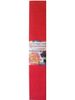 Папір гофрований червоного кольору, розмір 50х200 см 206384 Ukraine