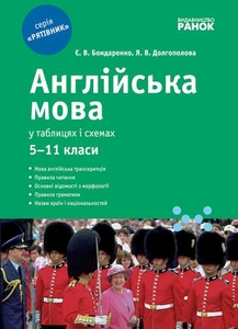 Англійська мова 5-11 клас: Рятівник у таблицях і схемах