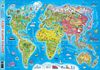 Дитяча карта світу, формат А1, розмір 59,4х84 см