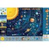 Дитяча карта сонячної системи, формат А2, розмір 42х59,4 см