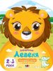 Раскраска Львенок серия Цветные раскраски