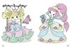 Водная раскраска В5, 8 страниц Сказочные принцессы, серия Веселые цвета