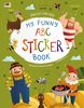 Книга з наліпками, 8 сторінок, м'яка обкладинка My Funny ABC Sticker Book