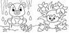 Водна розмальовка А4, 12 сторінок, м'яка обкладинка Весна, серія Водяні забарвлянки Ранок